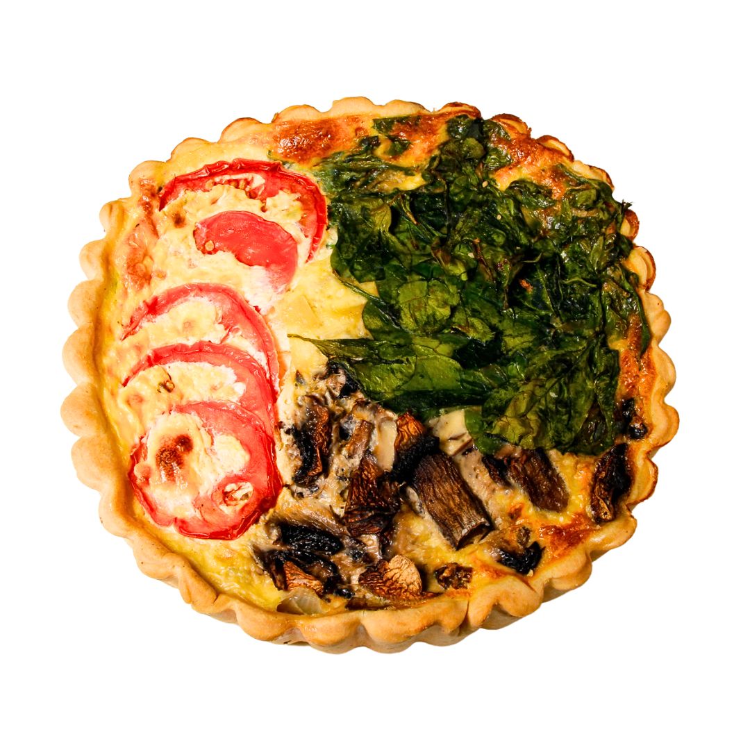 Vegetable Family Quiche